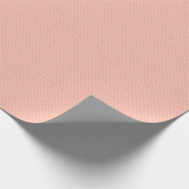 Hübsch rosa Vintager Polka Dot Geschenkpapier