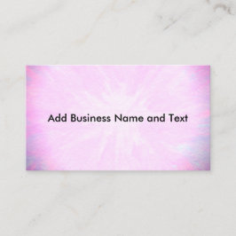 Hübsch rosa visitenkarte