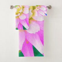 Hübsch rosa, weiß und gelb Kaktus Dahlia Macro