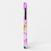 Hübsch rosa, weiß und gelb Kaktus Dahlia Macro Case-Mate iPhone Hülle (Hinten/Links)