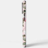 Hübsch rosa weiße Blume Case-Mate iPhone Hülle (Rückseite / Links)