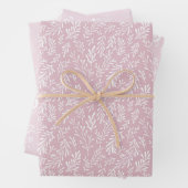 Hübsch rosa Weiße Weiße Weiße Weiße Pastete für ih Geschenkpapier Set (Beispiel)