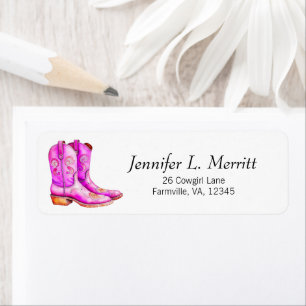 Hübsch rosa Western Cowgirl Rodeo Boots Farm Life