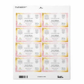 Hübsch schimmerndes rosafarbenes Haarbild-Serumeti (Vorne)