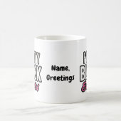 Hübsch, Schwarz & Gebildet feiert das Erbe mit Sto Kaffeetasse (Mittel)
