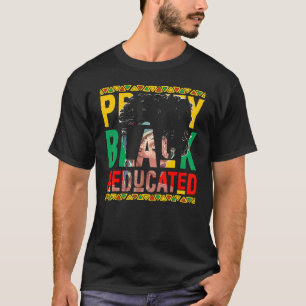 Hübsch Schwarz und erzogen Frau schöne Königin T-Shirt