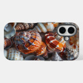 Hübsch Seashells Case-Mate iPhone Hülle (Rückseite (Horizontal))