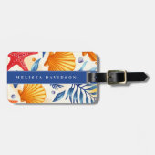 Hübsch Seashells - Gepäckmarke Gepäckanhänger (Vorderseite horizontal)