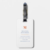 Hübsch Seashells - Gepäckmarke Gepäckanhänger (Rückseite vertikal)