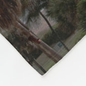 HÜBSCH SERENITY PRAYER PALM TREE FOTO DESIGN FLEECEDECKE (Ecke)