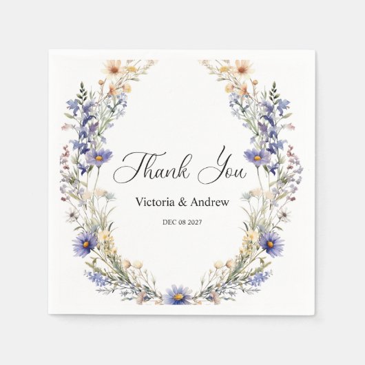 Hübsch Serviette (Vorderseite)