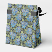 Hübsch Sky Blue Vergget-me-not-Wildblumen Geschenkschachtel (Rückseite)