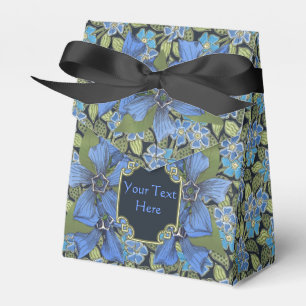 Hübsch Sky Blue Vergget-me-not-Wildblumen Geschenkschachtel