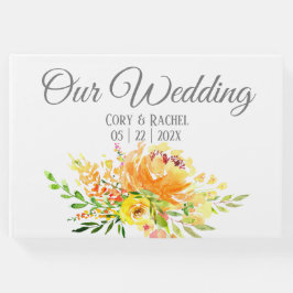Hübsch Summer Bouquet Wedding Gästebuch