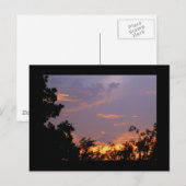 Hübsch Sunset Postkarte (Vorne/Hinten)