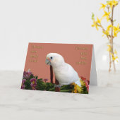 Hübsch süß karte (Gelbe Blume)