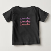 Hübsch Sweet Niedlich Cupcakes Baby T - Shirt (Vorderseite)
