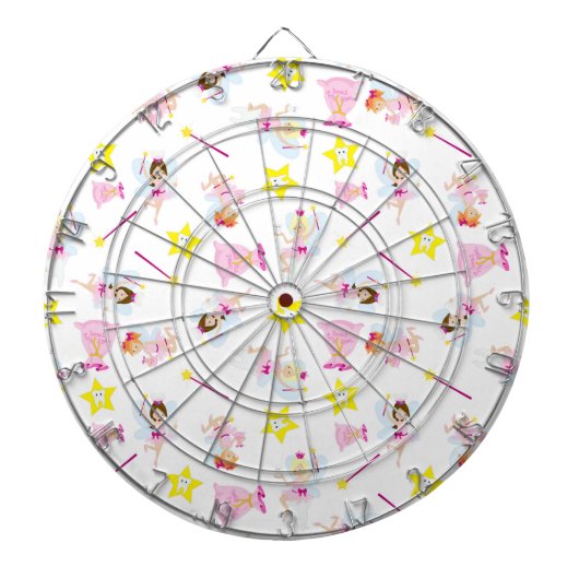 Hübsch Tooth Fairy Magic Wand White Teeth Dartscheibe (vorne)
