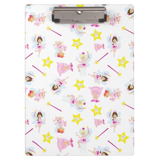 Hübsch Tooth Fairy Magic Wand White Teeth Klemmbrett (Vorderseite)