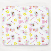 Hübsch Tooth Fairy Magic Wand White Teeth Mousepad (Vorne)