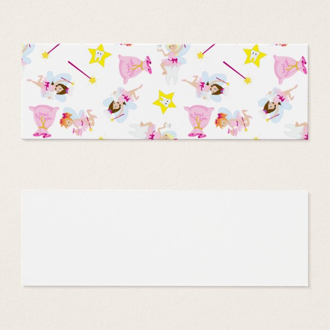Hübsch Tooth Fairy Magic Wand White Teeth Yellow (Vorne & Hinten)
