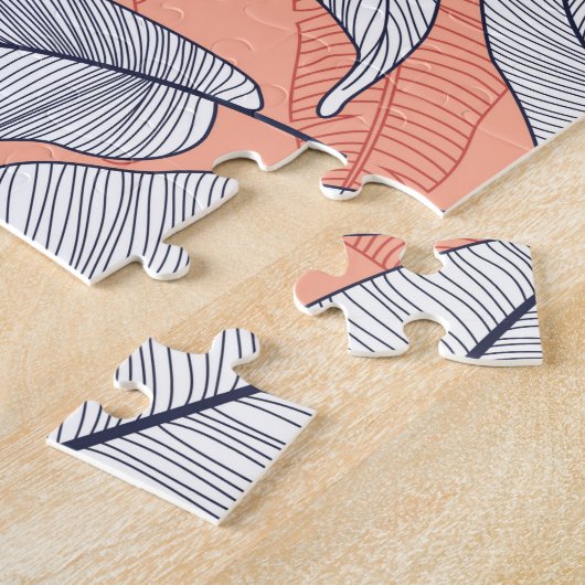 Hübsch tropische Flora Puzzle (Seite)