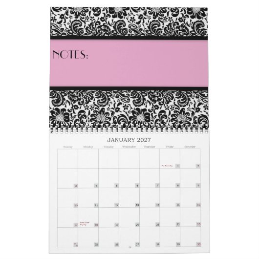 Hübsch u. beruflich kalender (Jan 2027)