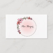 Hübsch und Beruflich Personalisiert Visitenkarte (Vorderseite)