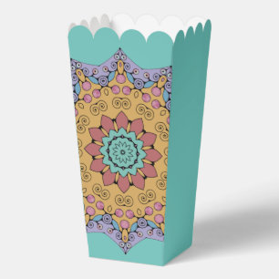 Hübsch und bunt Mandala / Kaleidoskop 2 Geschenkschachtel