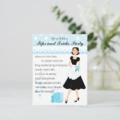 Hübsch und sauber einladung (Stehend Vorderseite)