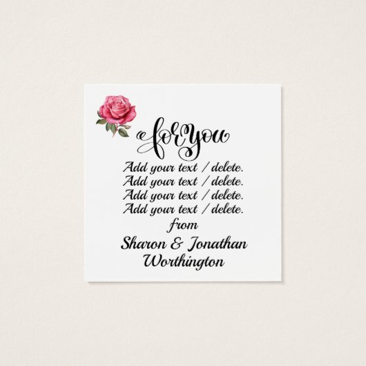 Hübsch und thrifty (Rückseite)