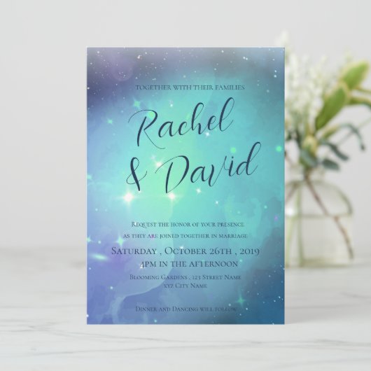 Hübsch unter der Sternenimpografie (Stehend Vorderseite)