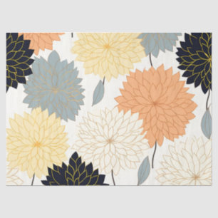Hübsch Vintag Inspiriert Pastel Dahlia Seidenpapier