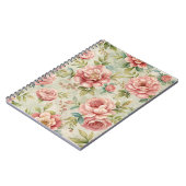 Hübsch Vintag Inspiriert Rosa Bläschen Notizblock (Linke Seite)