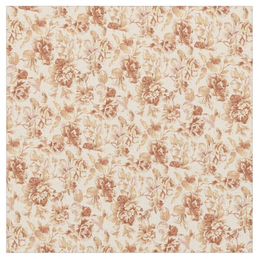 Hübsch Vintage Blume Stoff (Nahaufnahme)