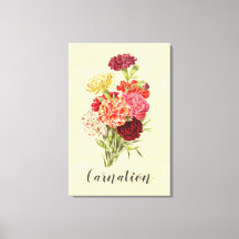 Hübsch Vintage Carnation Bouquet