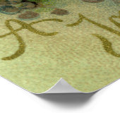 Hübsch Vintage Christmas Cherub Poster (Ecke)