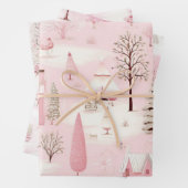 Hübsch Vintage Weihnachten Geschenkpapier Set (Beispiel)