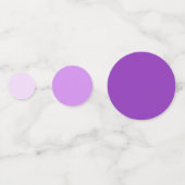Hübsch-violette Blumen Konfetti (Vorderseiten)