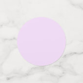 Hübsch-violette Blumen Konfetti (Klein Vorderseite)