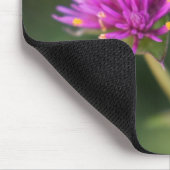 Hübsch-violette Blumen Original-Gartenfotografie Mousepad (Ecke)