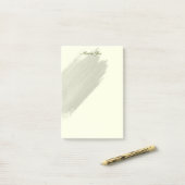 Hübsch Watercolor Confetti Spritzer Boarder Post-it Klebezettel (Auf Schreibtisch)