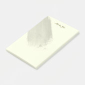 Hübsch Watercolor Confetti Spritzer Boarder Post-it Klebezettel (angewinkelt)