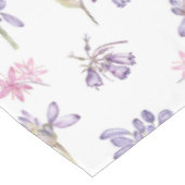Hübsch Watercolor Lila Englisch Blume Muster Tischdecke (Schrägansicht)