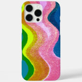 Hübsch Waves iPhone Case (Rückseite)