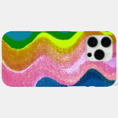 Hübsch Waves iPhone Case (Rückseite (Horizontal))