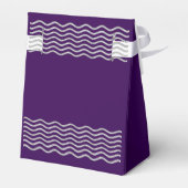 Hübsch Waves silver + Ihr Backgr, Text & Ideen Geschenkschachtel (Rückseite)