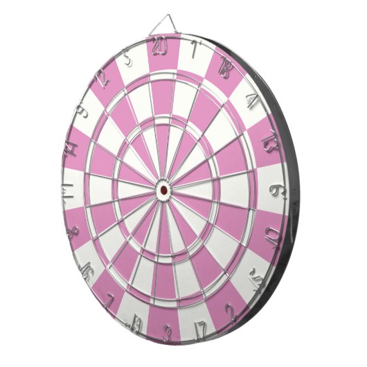 Hübsch-weiß Dartscheibe (Vorderseite rechts)