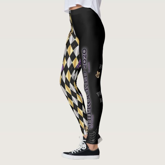 Hübsch Wicked Ladys Harlequin - ShipRocked 2020 Leggings (Links)