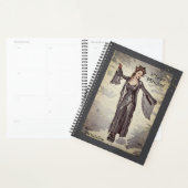 Hübsch Witchy Mischief Fun Zitat Grau Journal Planer (Anzeige)